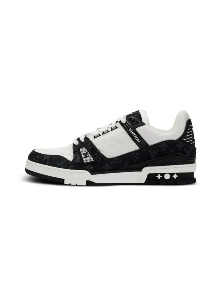LOUIS VUITTON LV TRAINER WHITE BLACK
