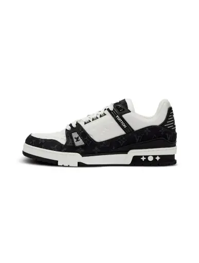LOUIS VUITTON LV TRAINER WHITE BLACK